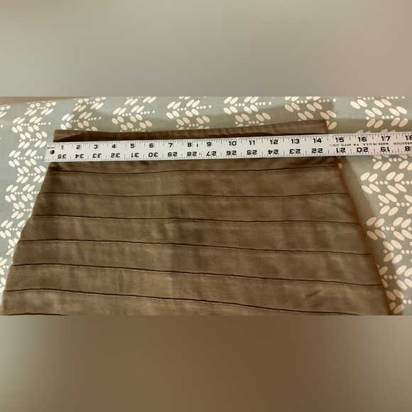 Express Womens Brown Pencil Bandage Skirt Stretch Bodycon High Waist Size 8 - Picture 6 of 7